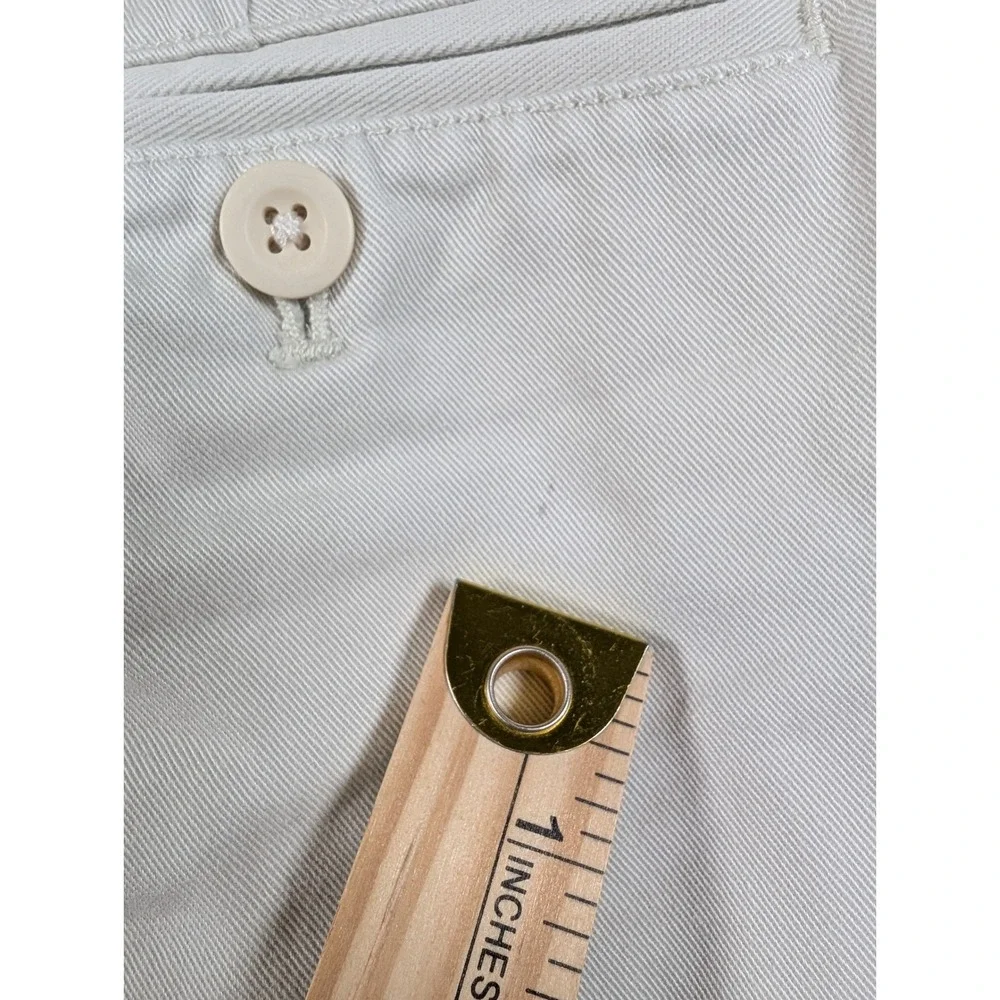 Vineyard Vines Breaker Shorts Mens 33 Beige Cotton Twill 9 Inch Inseam 1H1024 - Picture 9 of 9